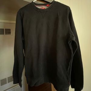 IZOD sweater black grey charcoal small